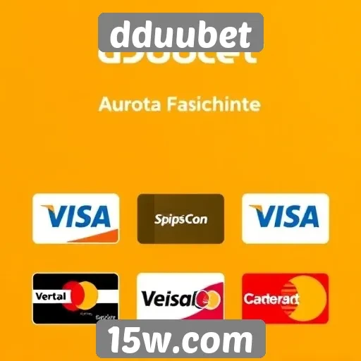 Métodos de pagamento disponíveis no dduubet